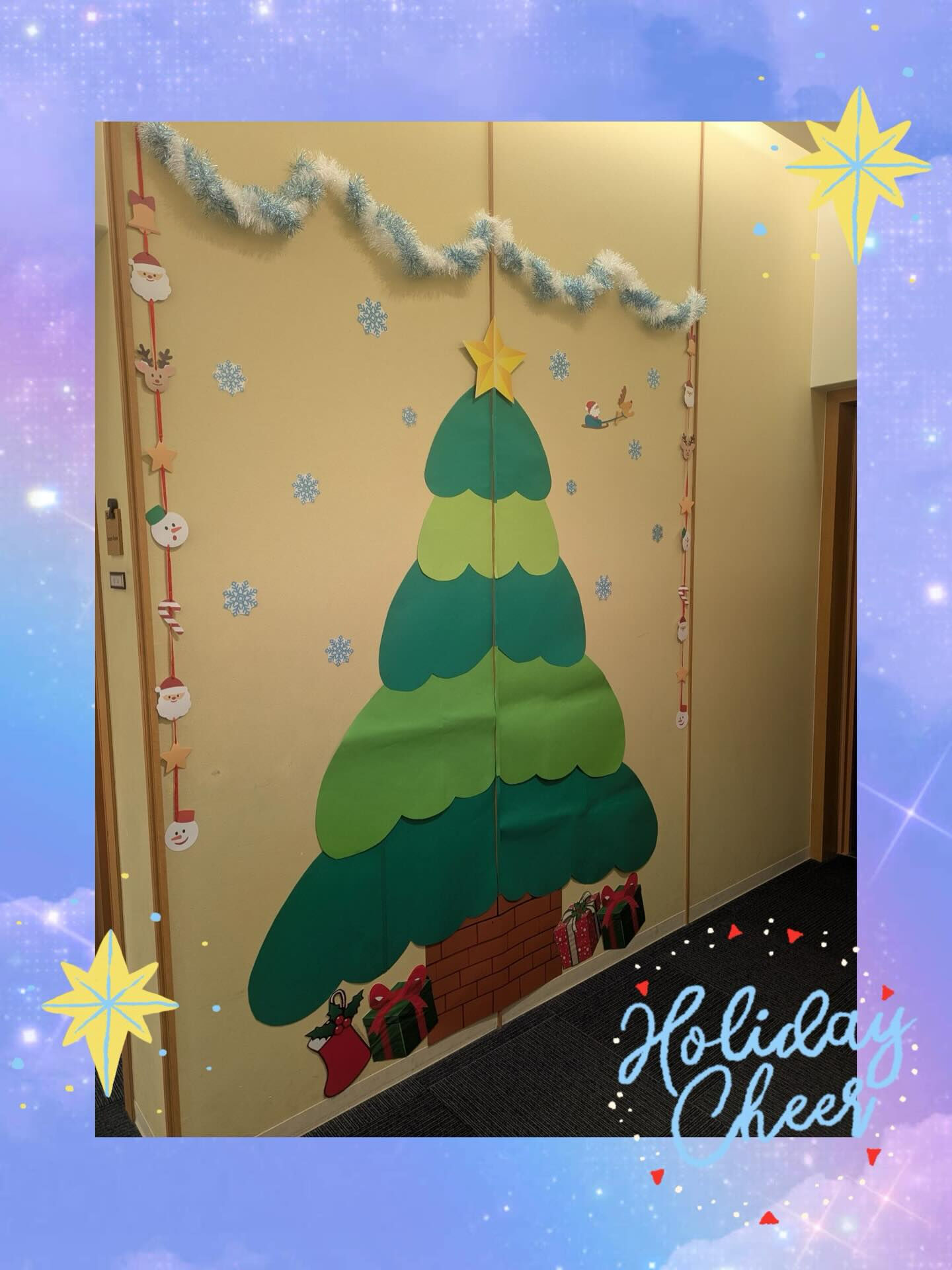 🎄第1センターのクリスマスツリーです🌲